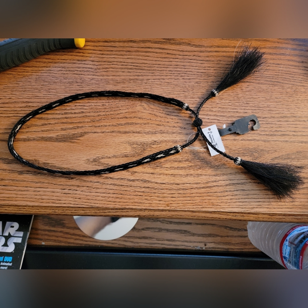 Horse hair hat band